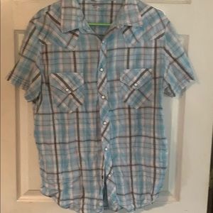 Arizona Button up, Short Sleeve. SLIM Fit